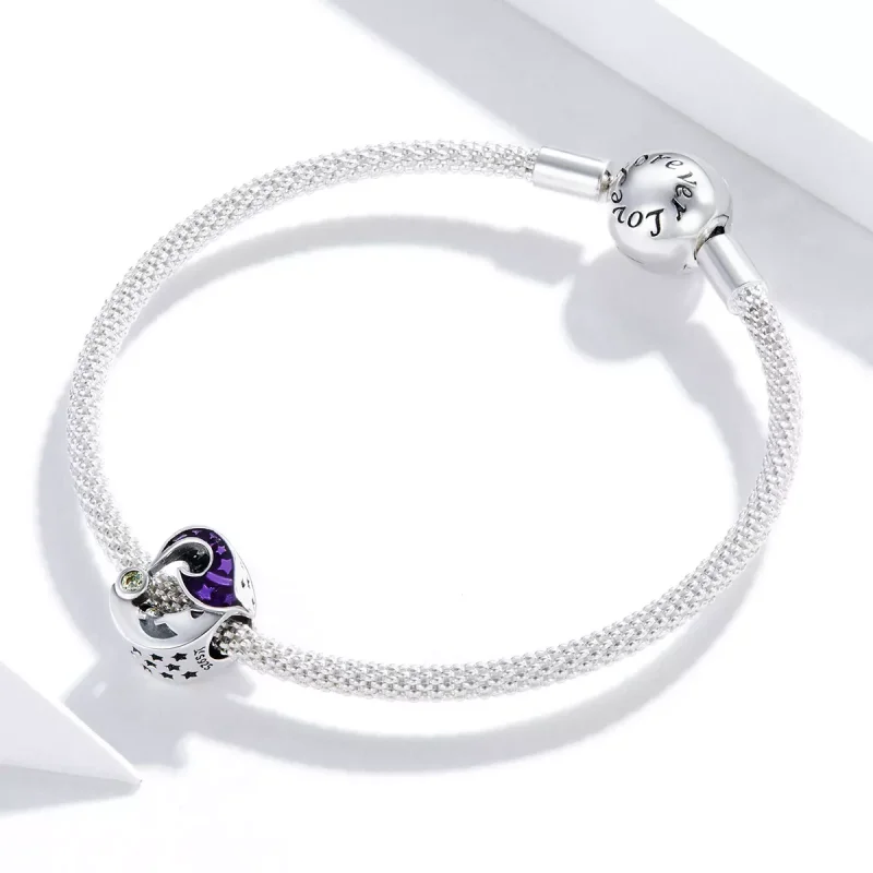 (bild till) Pandora Stil Berlock Evil Moon - Scc1618 - View 3