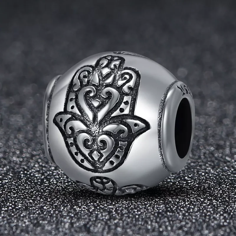 (bild till) Pandora Stil Berlock Fatimas Hand - Scc306 - View 3