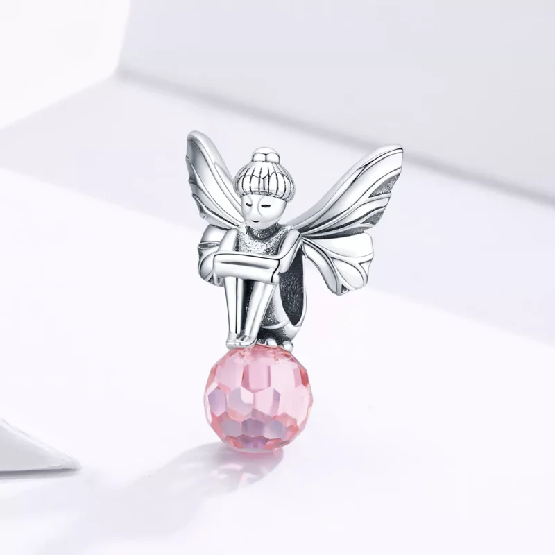 (bild till) Pandora Stil Berlock Flower Elf - Scc1483 - View 2