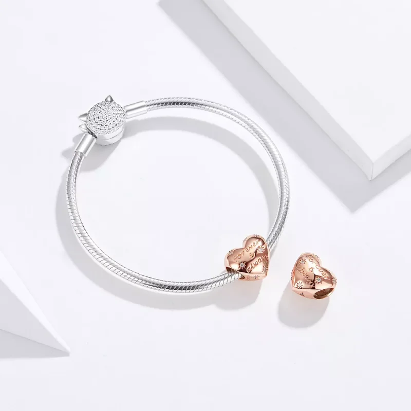 (bild till) Pandora Stil Berlock För Alltid 14 Karat Roséguld - Scc1223 - View 3