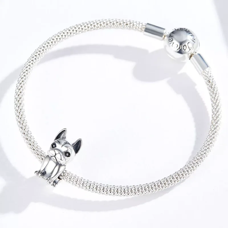 (bild till) Pandora Stil Berlock Fransk Bulldog - Scc1306 - View 4