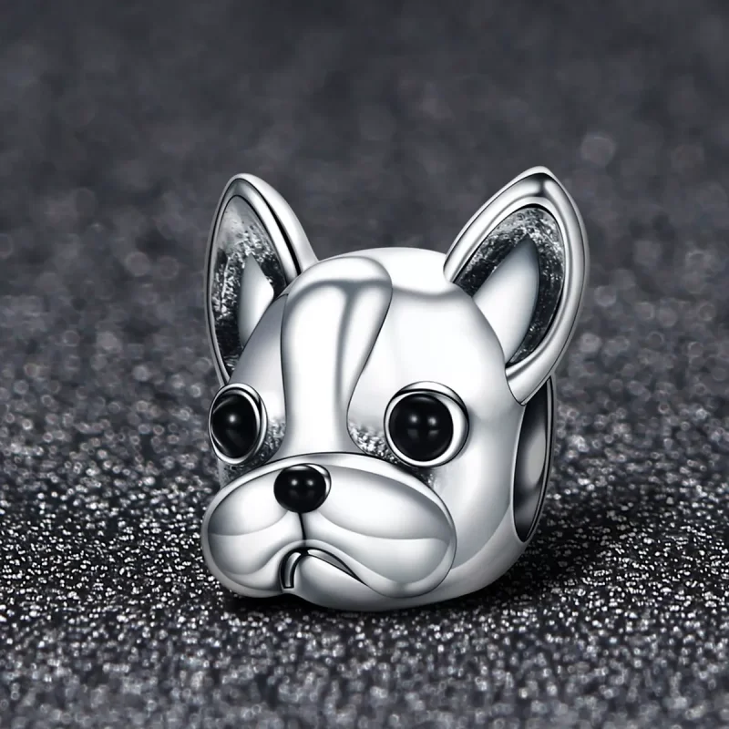 (bild till) Pandora Stil Berlock Fransk Bulldog - Scc315 - View 2