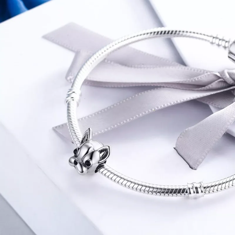 (bild till) Pandora Stil Berlock Fransk Bulldog - Scc315 - View 4