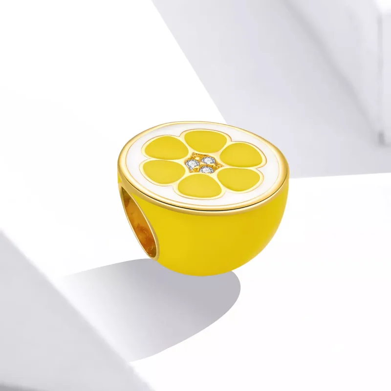 (bild till) Pandora Stil Berlock Färsk Citron - Scc1590 - View 2