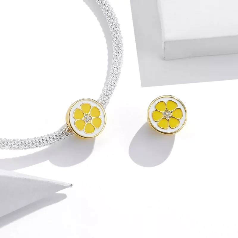 (bild till) Pandora Stil Berlock Färsk Citron - Scc1590 - View 3