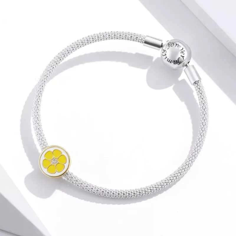 (bild till) Pandora Stil Berlock Färsk Citron - Scc1590 - View 4