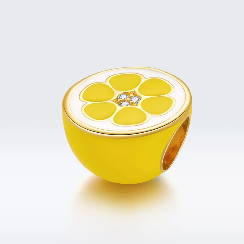 (bild till) Pandora Stil Berlock Färsk Citron - Scc1590 - View 5
