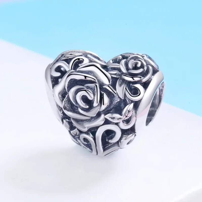(bild till) Pandora Stil Berlock Gentle Rose - Scc790 - View 2
