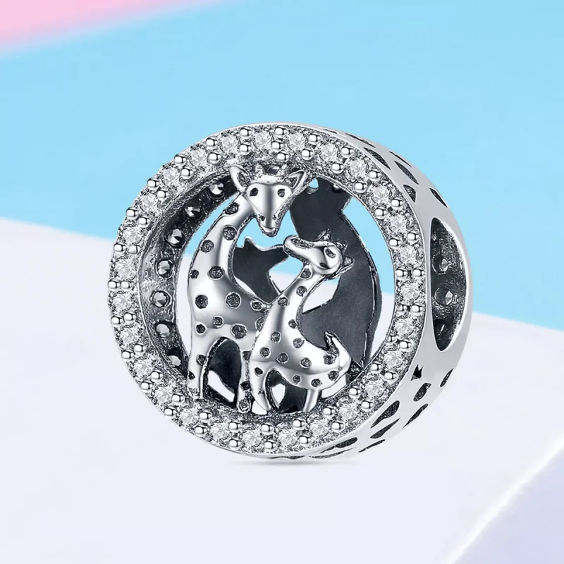 (bild till) Pandora Stil Berlock Giraff - Scc997 - View 2