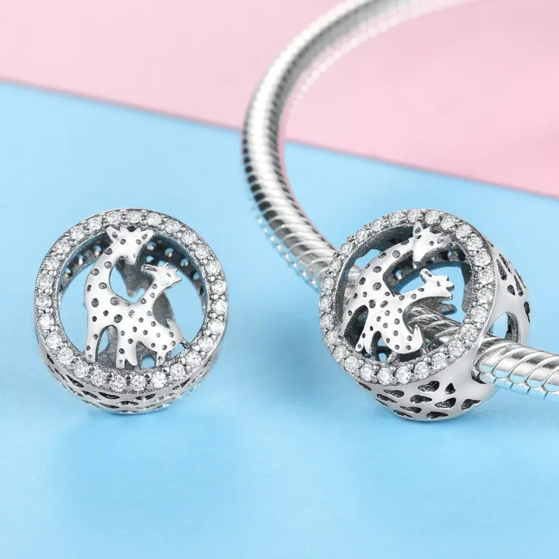 (bild till) Pandora Stil Berlock Giraff - Scc997 - View 3
