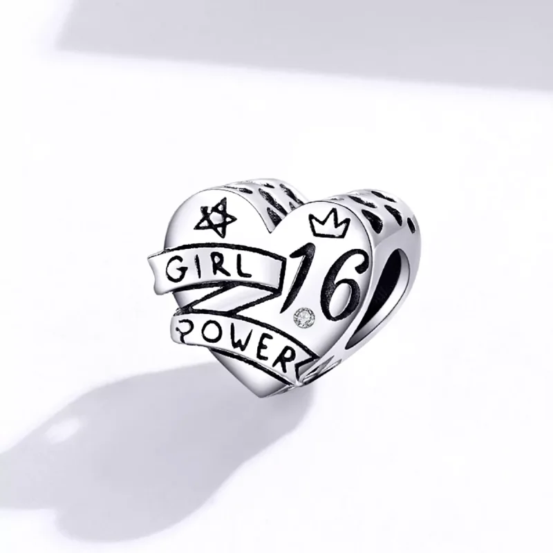 (bild till) Pandora Stil Berlock Girl Power Sweet 16 - Scc1437 - View 2
