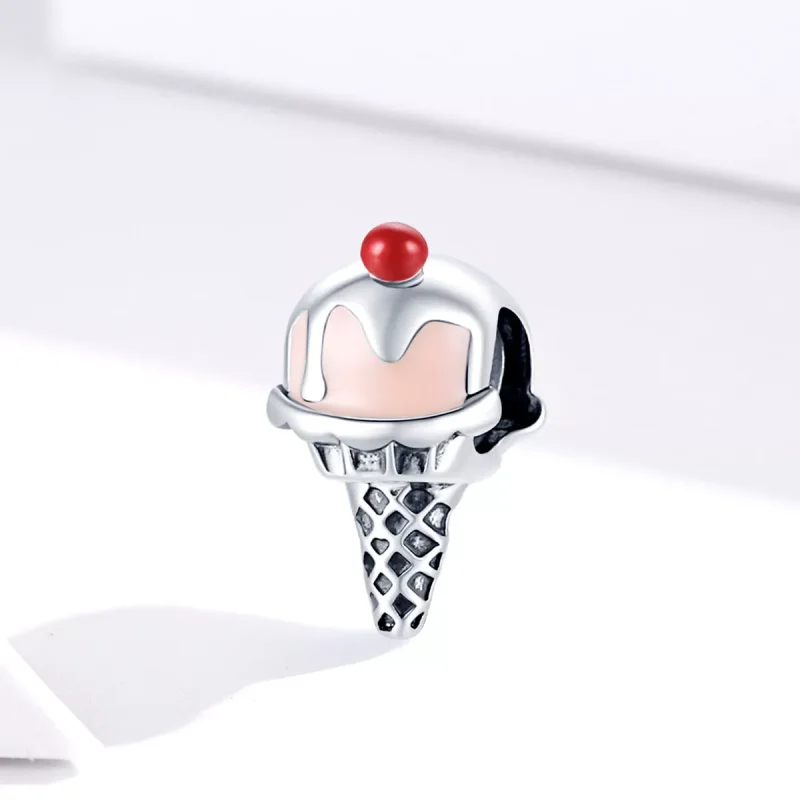 (bild till) Pandora Stil Berlock Glass - Scc1533 - View 2