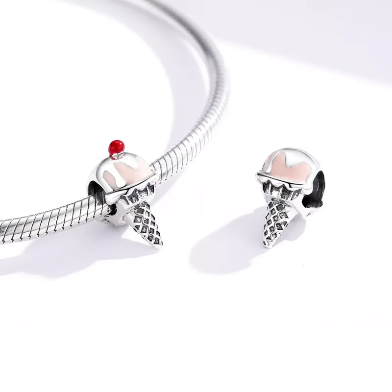 (bild till) Pandora Stil Berlock Glass - Scc1533 - View 4