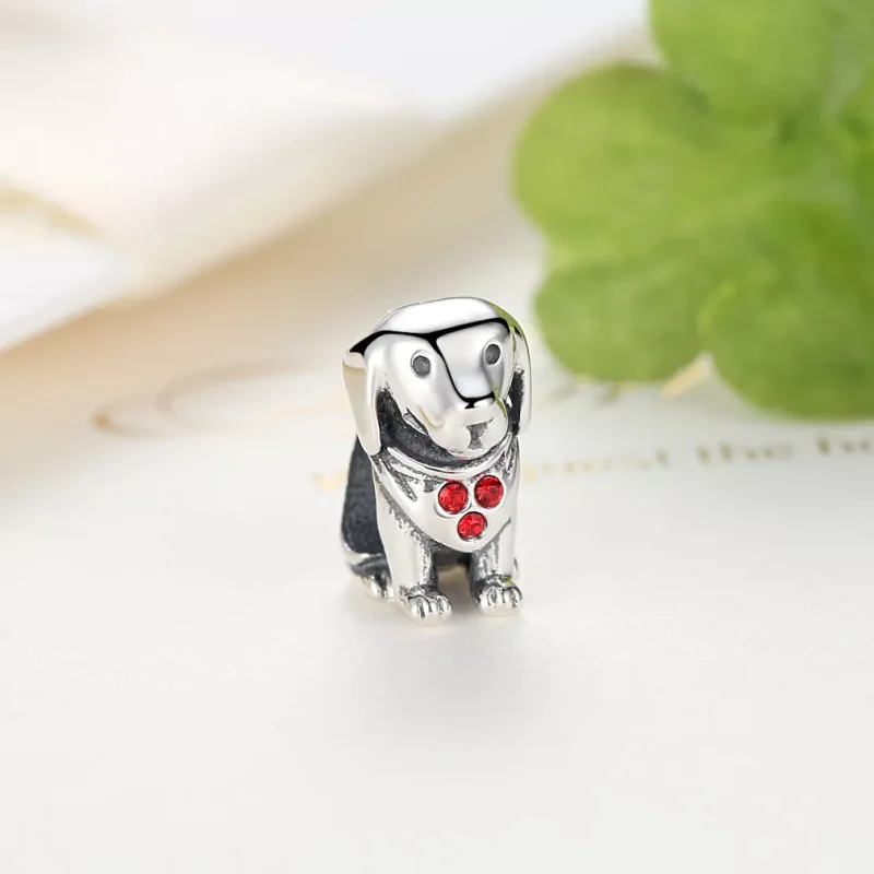 (bild till) Pandora Stil Berlock Golden Retriever - Scc016 - View 4