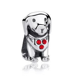 (bild till) Pandora Stil Berlock Golden Retriever - Scc016