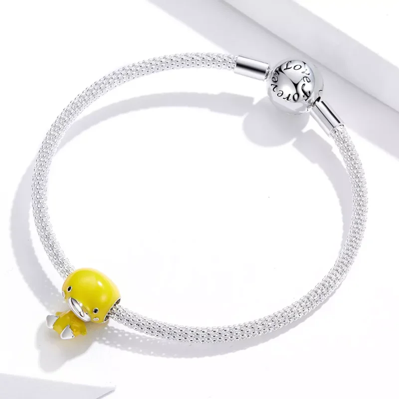 (bild till) Pandora Stil Berlock Gul Anka - Scc1501 - View 3