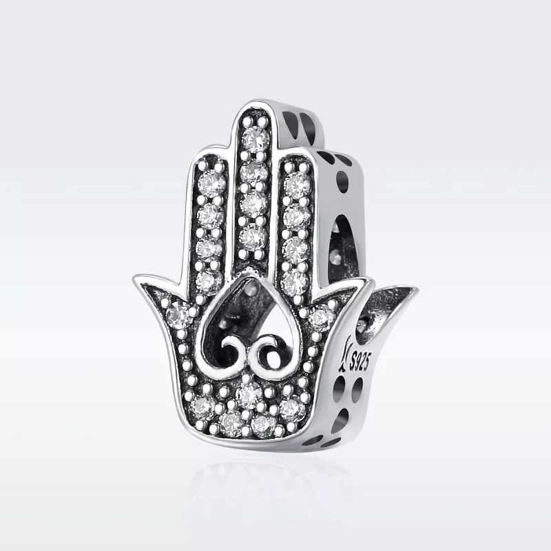 (bild till) Pandora Stil Berlock Hamsa - Scc225 - View 2