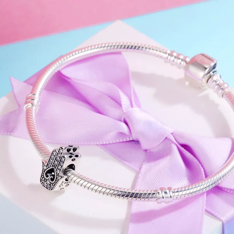 (bild till) Pandora Stil Berlock Hamsa - Scc225 - View 6