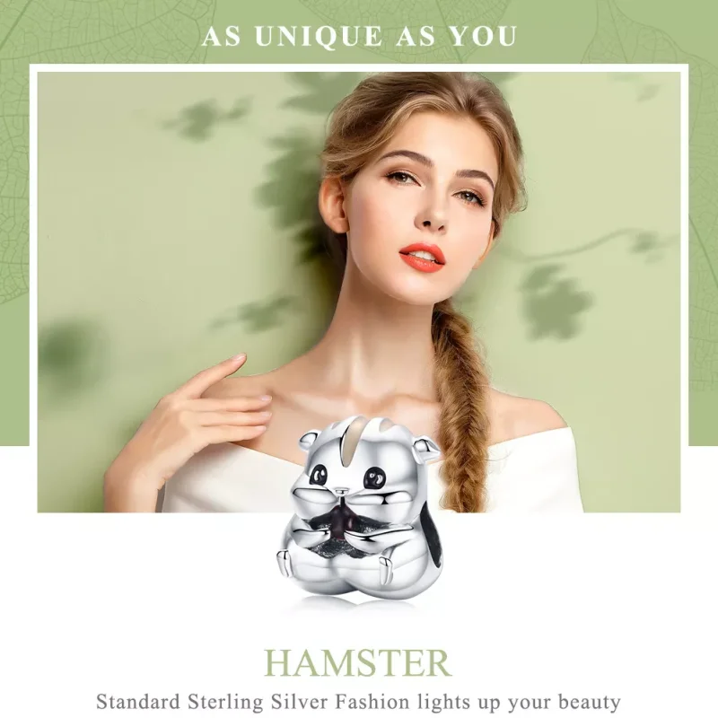 (bild till) Pandora Stil Berlock Hamster - Scc1133 - View 2