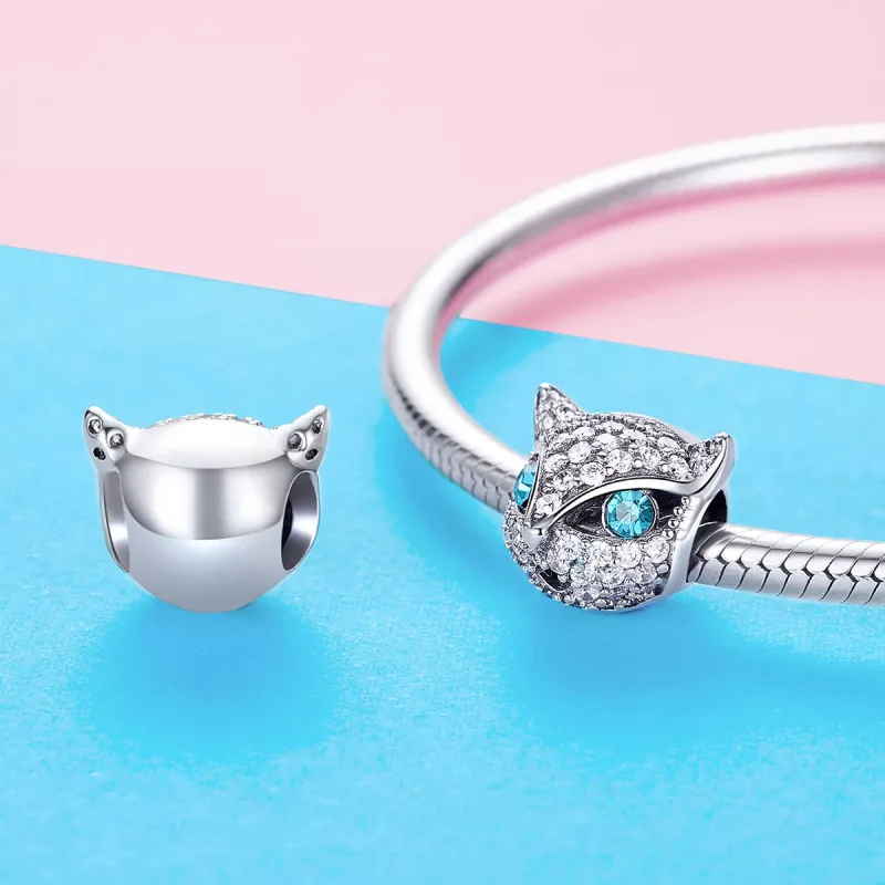 (bild till) Pandora Stil Berlock Happy Kitty - Scc1131 - View 3