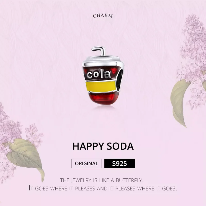(bild till) Pandora Stil Berlock Happy Soda - Scc1828 - View 6