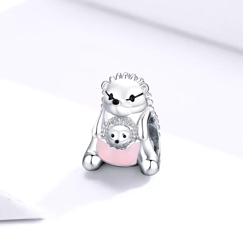 (bild till) Pandora Stil Berlock Hedgehog Mamma - Bsc239 - View 2