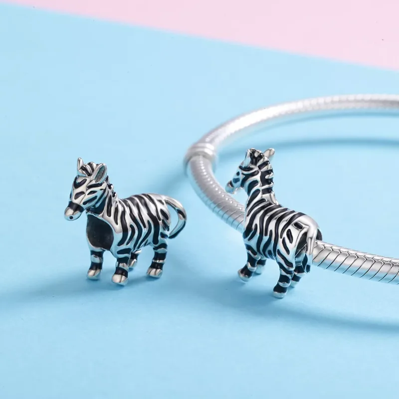 (bild till) Pandora Stil Berlock Härlig Djurzebra - Scc550 - View 5
