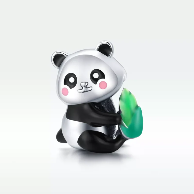 (bild till) Pandora Stil Berlock Härlig Panda Cub - Scc1832 - View 5