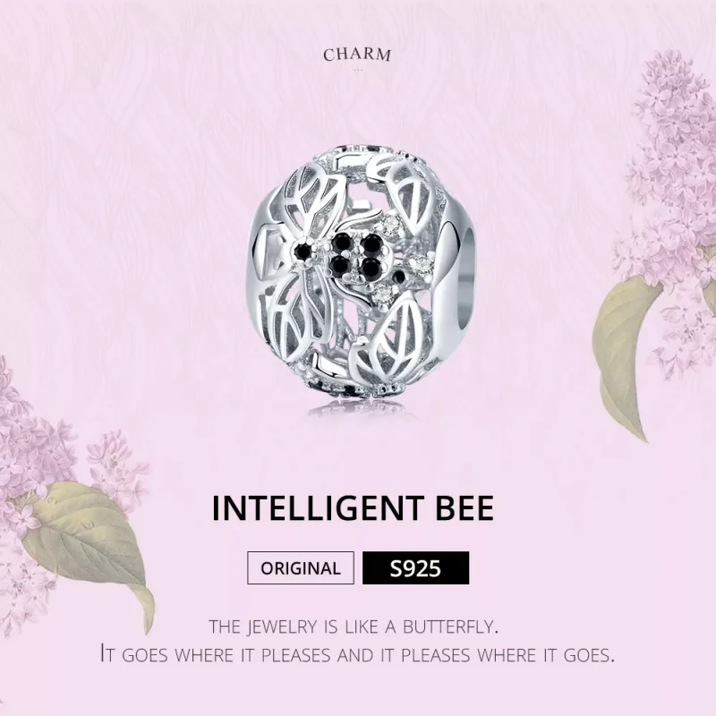 (bild till) Pandora Stil Berlock Intelligent Bee - Bsc200 - View 6