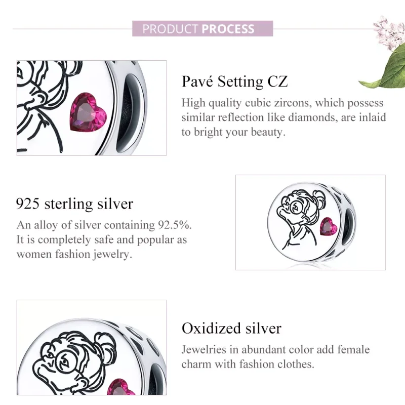(bild till) Pandora Stil Berlock Jag Älskar Dig Farmor - Scc1762 - View 8