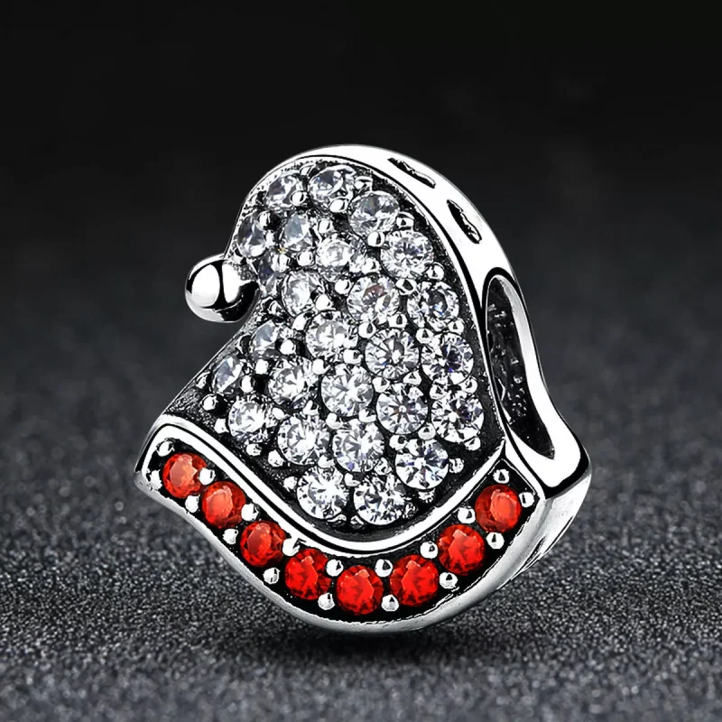 (bild till) Pandora Stil Berlock Julhatt - Scc071 - View 6