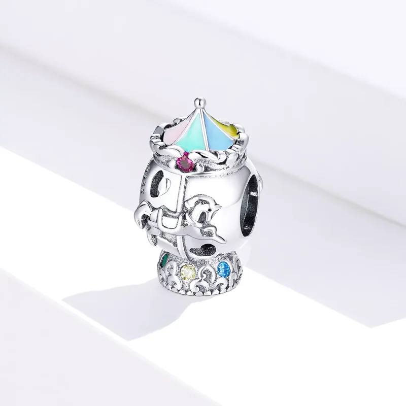 (bild till) Pandora Stil Berlock Karusell - Scc1499 - View 3