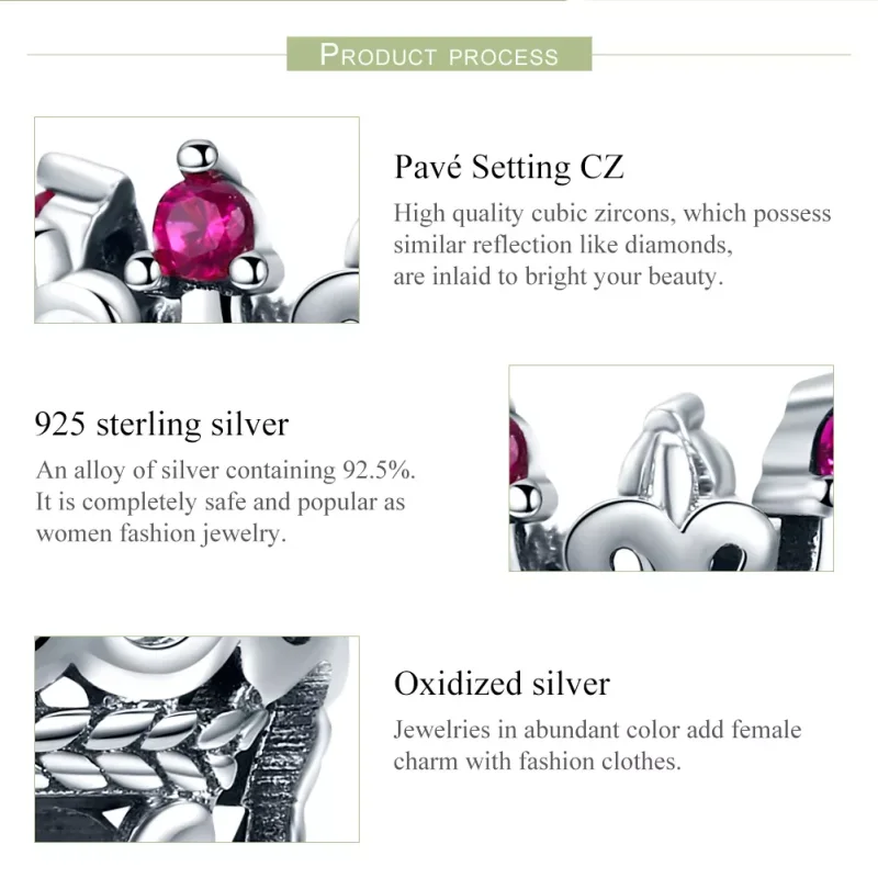 (bild till) Pandora Stil Berlock King'S Crown - Scc776 - View 7
