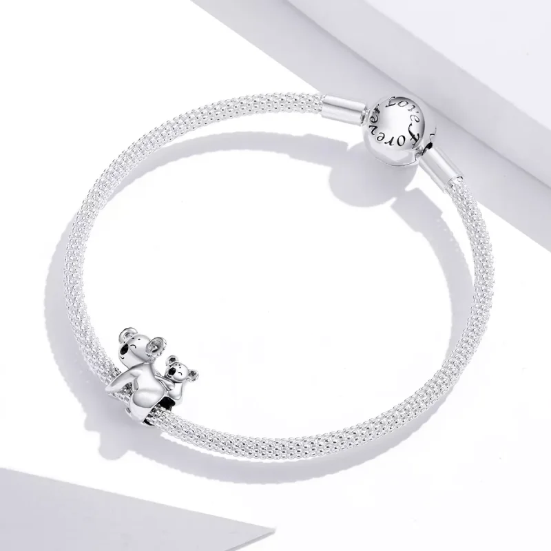 (bild till) Pandora Stil Berlock Koala Med Barn - Bsc260 - View 3