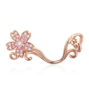 (bild till) Pandora Stil Berlock Körsbärsblommor 14 Karat Roséguld - Scc1033-C