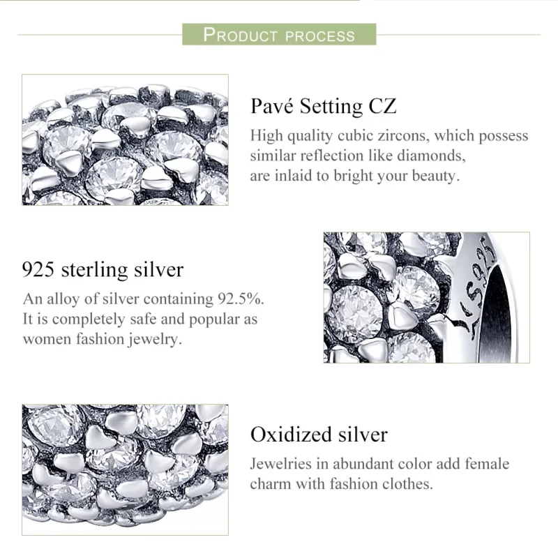 (bild till) Pandora Stil Berlock Ljus - Scc733 - View 7