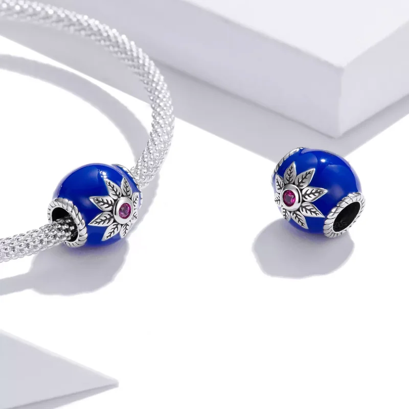 (bild till) Pandora Stil Berlock Lotus - Scc1822 - View 4