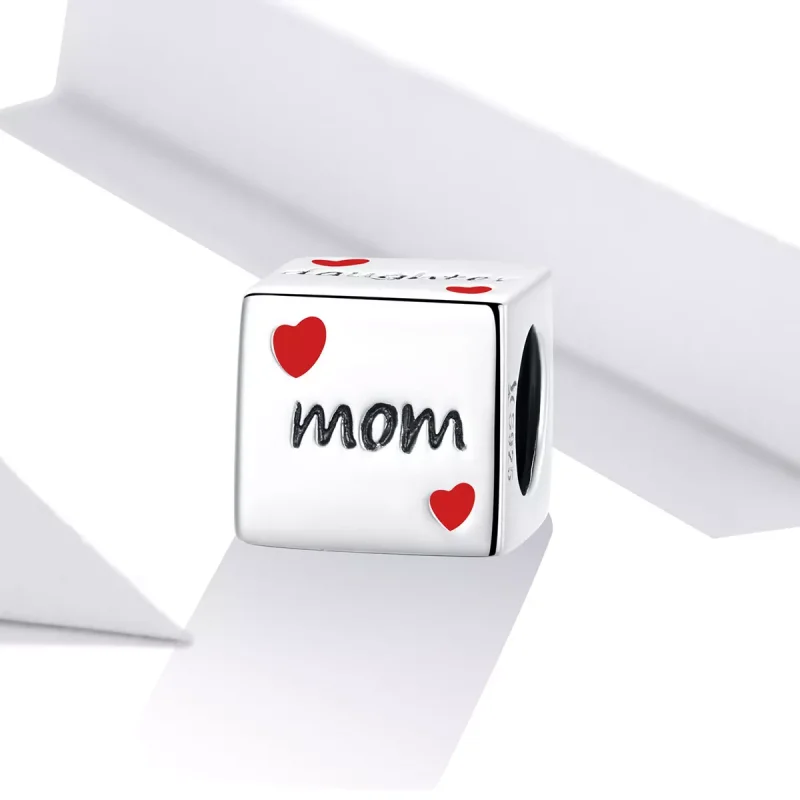 (bild till) Pandora Stil Berlock Love Family Dice - Scc1672 - View 2