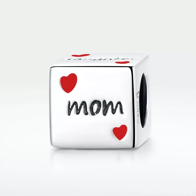 (bild till) Pandora Stil Berlock Love Family Dice - Scc1672 - View 5