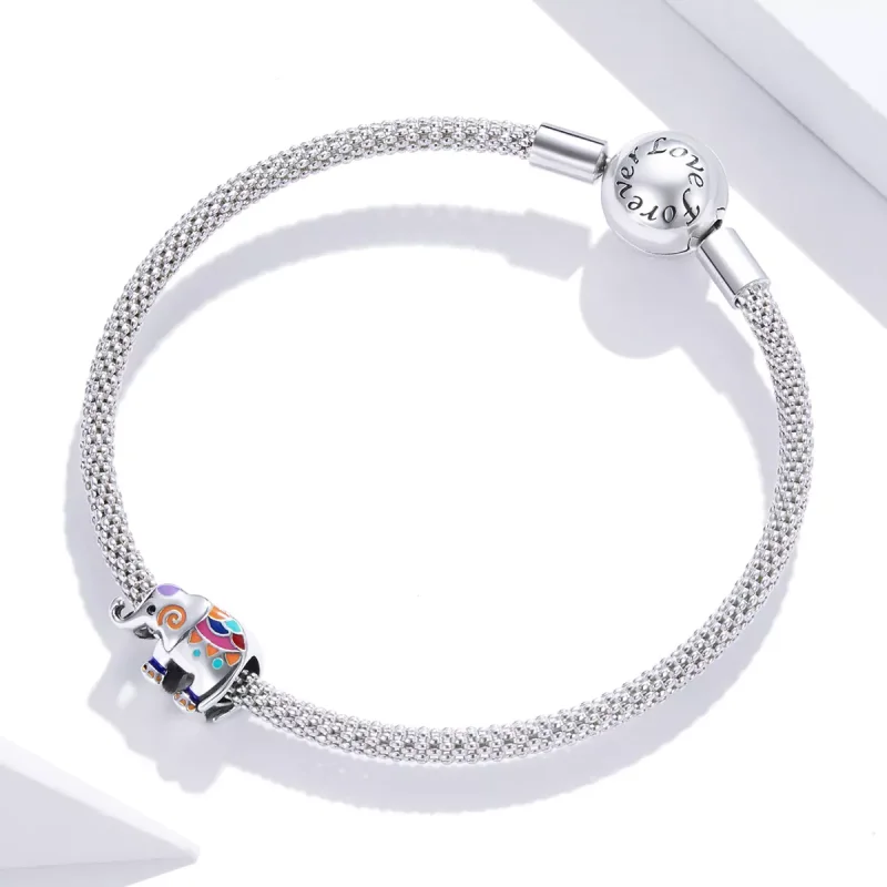 (bild till) Pandora Stil Berlock Lucky Elephant - Scc1790 - View 3
