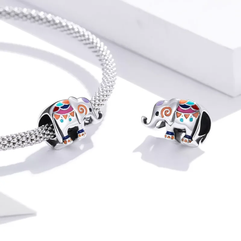 (bild till) Pandora Stil Berlock Lucky Elephant - Scc1790 - View 4