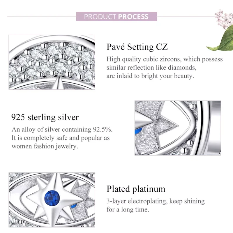 (bild till) Pandora Stil Berlock Lucky Eye - Scc1368 - View 7
