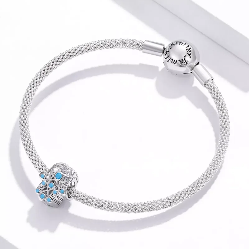 (bild till) Pandora Stil Berlock Lucky Hand - Scc1757 - View 3