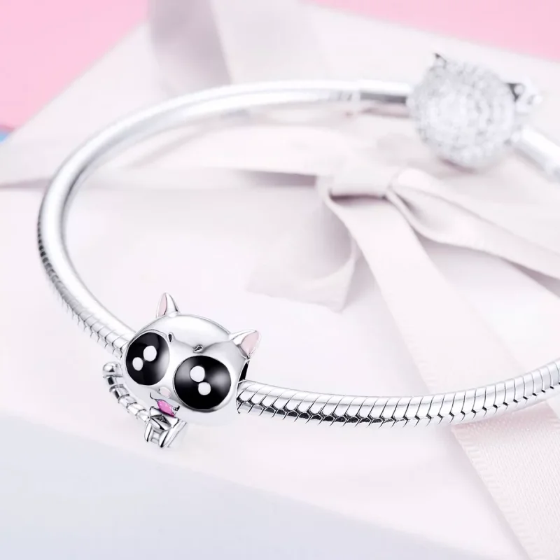 (bild till) Pandora Stil Berlock Lucky Kitty - Bsc055 - View 4
