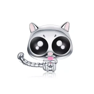 (bild till) Pandora Stil Berlock Lucky Kitty - Bsc055