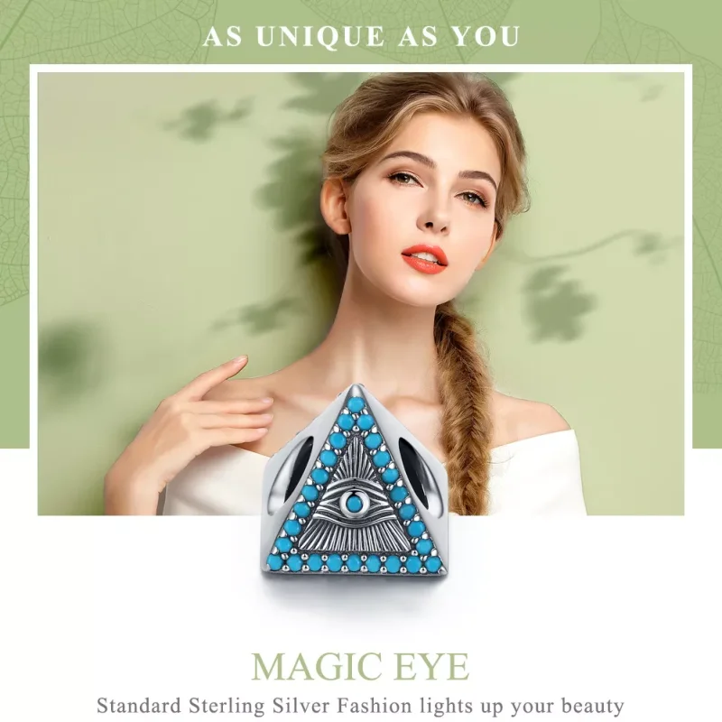 (bild till) Pandora Stil Berlock Magic Eye - Scc1093 - View 2