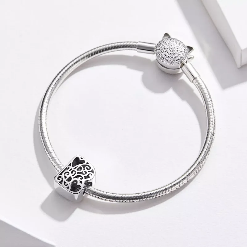 (bild till) Pandora Stil Berlock Magisk Bokstav B - Scc1229-B - View 3
