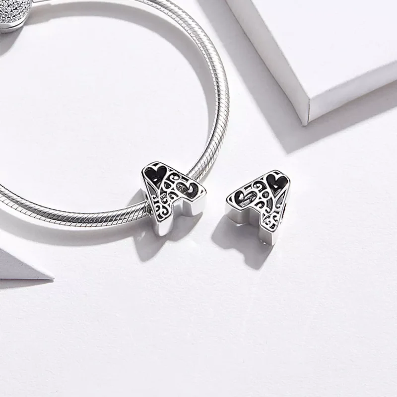 (bild till) Pandora Stil Berlock Magiskt Alfabet A - Scc1229-A - View 2