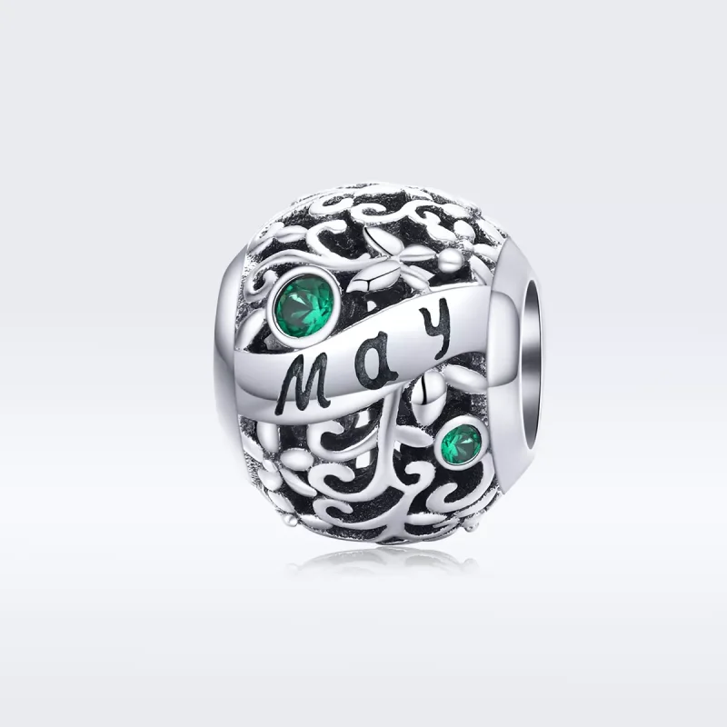 (bild till) Pandora Stil Berlock Maj Birthstone - Scc1385-5 - View 5