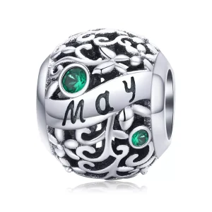 (bild till) Pandora Stil Berlock Maj Birthstone - Scc1385-5